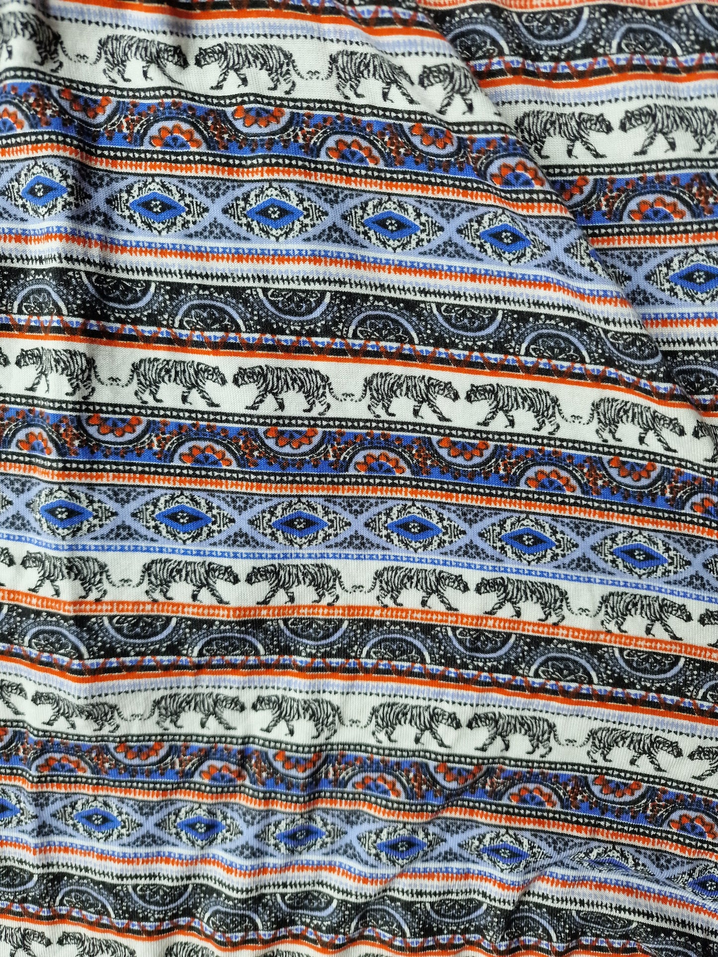 Boho tiger harem pants - size 10