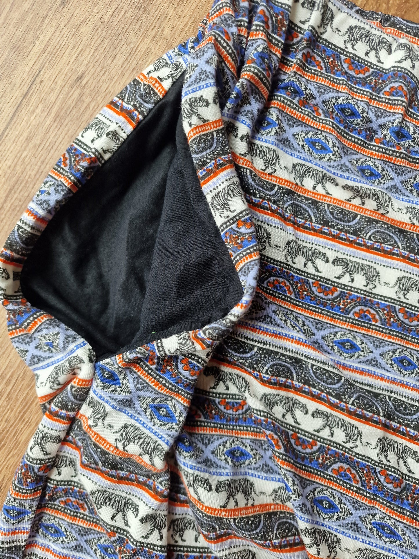 Boho tiger harem pants - size 10
