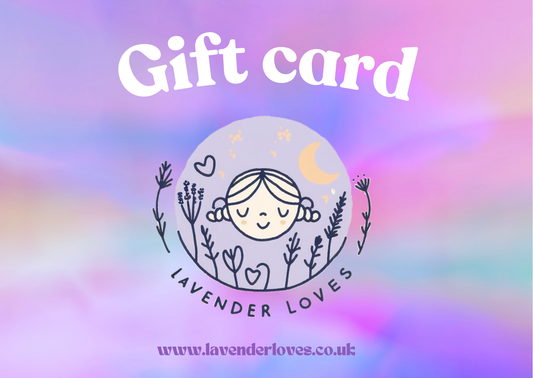 Lavender loves gift card