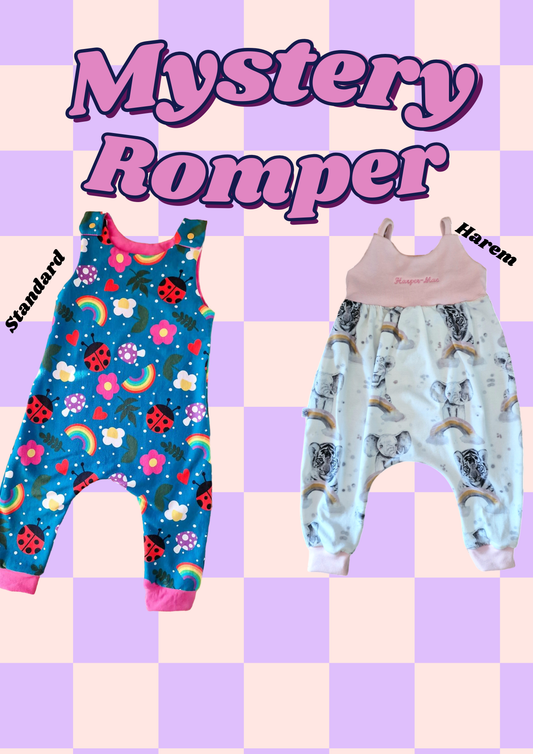 Mystery rompers 5-12 years