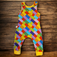 Building brick romper 6-12 months