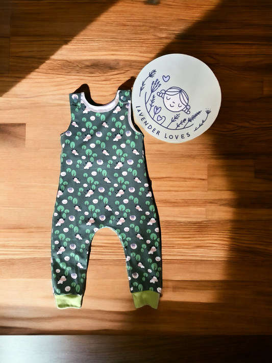 Green Farm romper age 2-3 years