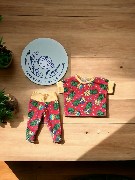 0-3 months pineapple set