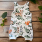 3-6 months short deer romper