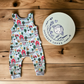 6-12 months - farmer life romper