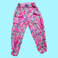 Harem pants/trousers - floral pink! age 13/14 years or UK 6