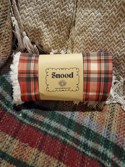 Adult and children snoods  - Simple Tartan